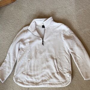 32 Degrees Cream Quarter-Zip Sweatshirt